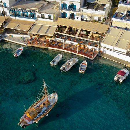 The Blue House Hotell Loutro Exteriör bild